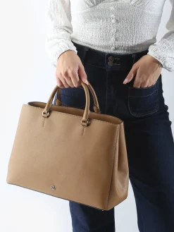 Sac porté main Hanna 37 cuir LAUREN RALPH LAUREN