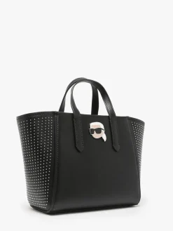 Sac porté main K ikonic 2.0 cuir KARL LAGERFELD