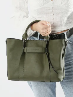 Sac porté main L Longchamp 3D cuir LONGCHAMP