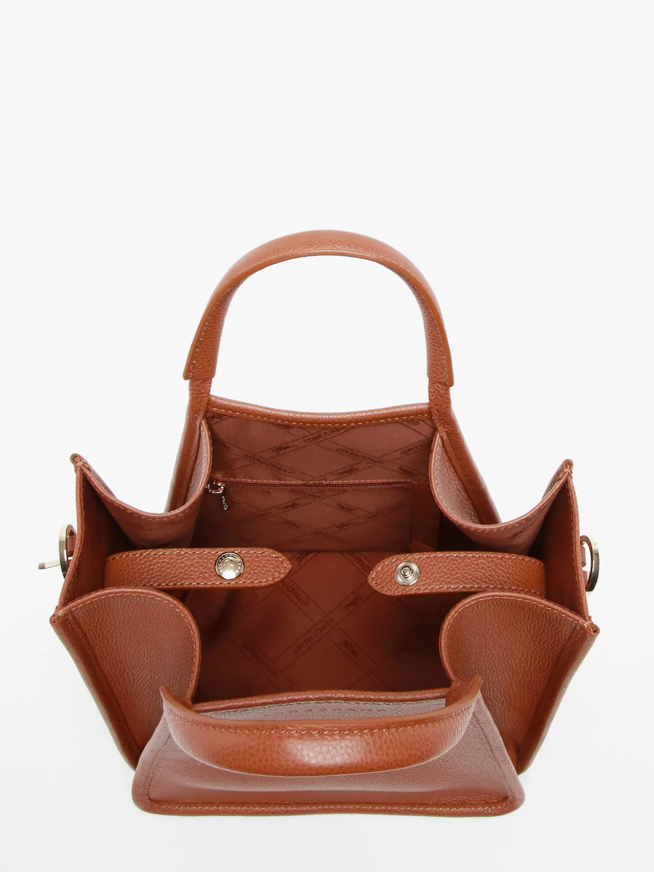 Sac porté main Le foulonné cuir LONGCHAMP