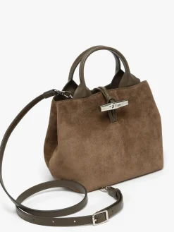 Sac porté main Le roseau velvet cuir LONGCHAMP