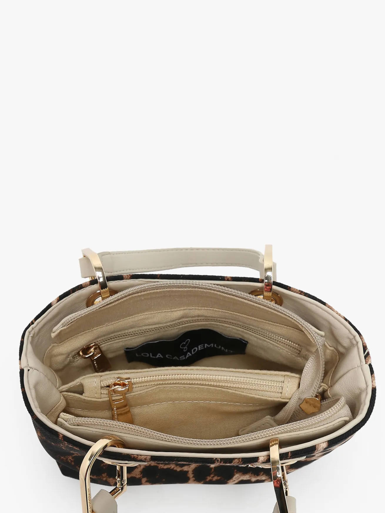 Sac porté main Leo polyester LOLA CASADEMUNT
