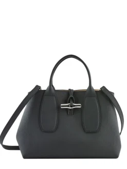Sac porté main M Roseau cuir LONGCHAMP