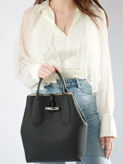 Sac porté main Roseau cuir LONGCHAMP