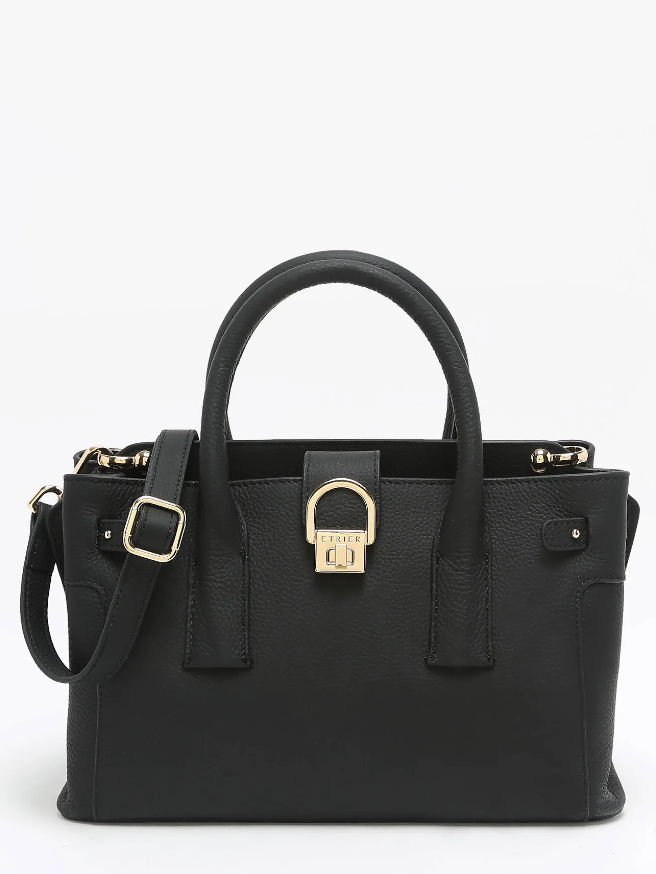 Sac porté main S Equestre cuir ETRIER