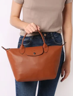 Sac porté main S Le Pliage Xtra cuir LONGCHAMP