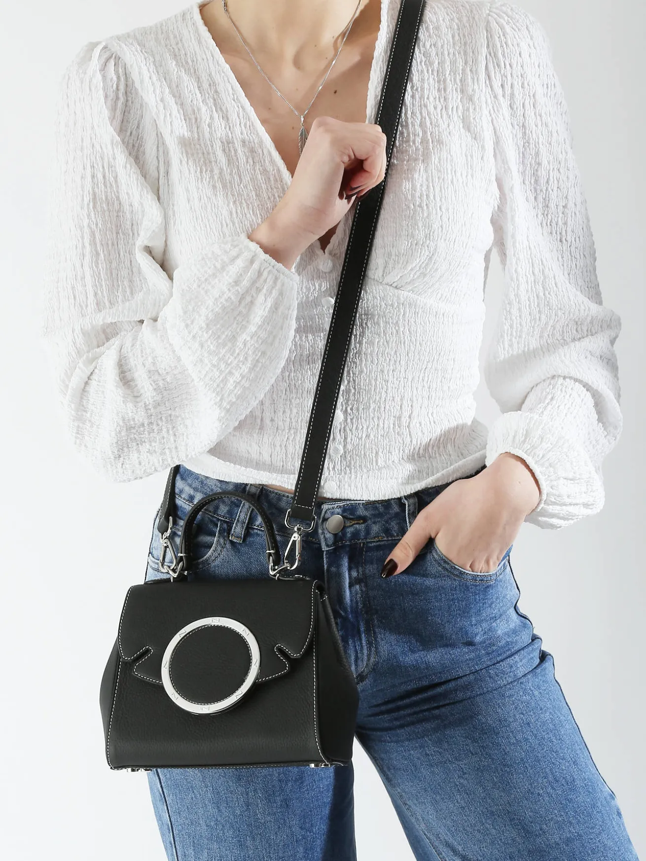 Sac porté main Yumi cuir NATHAN BAUME