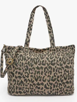 Sac porté épaule A4 Leopard polyester MINIPRIX
