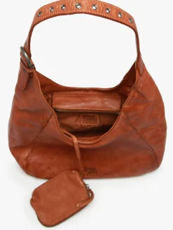 sac porté épaule Barcelone cuir BASILIC PEPPER