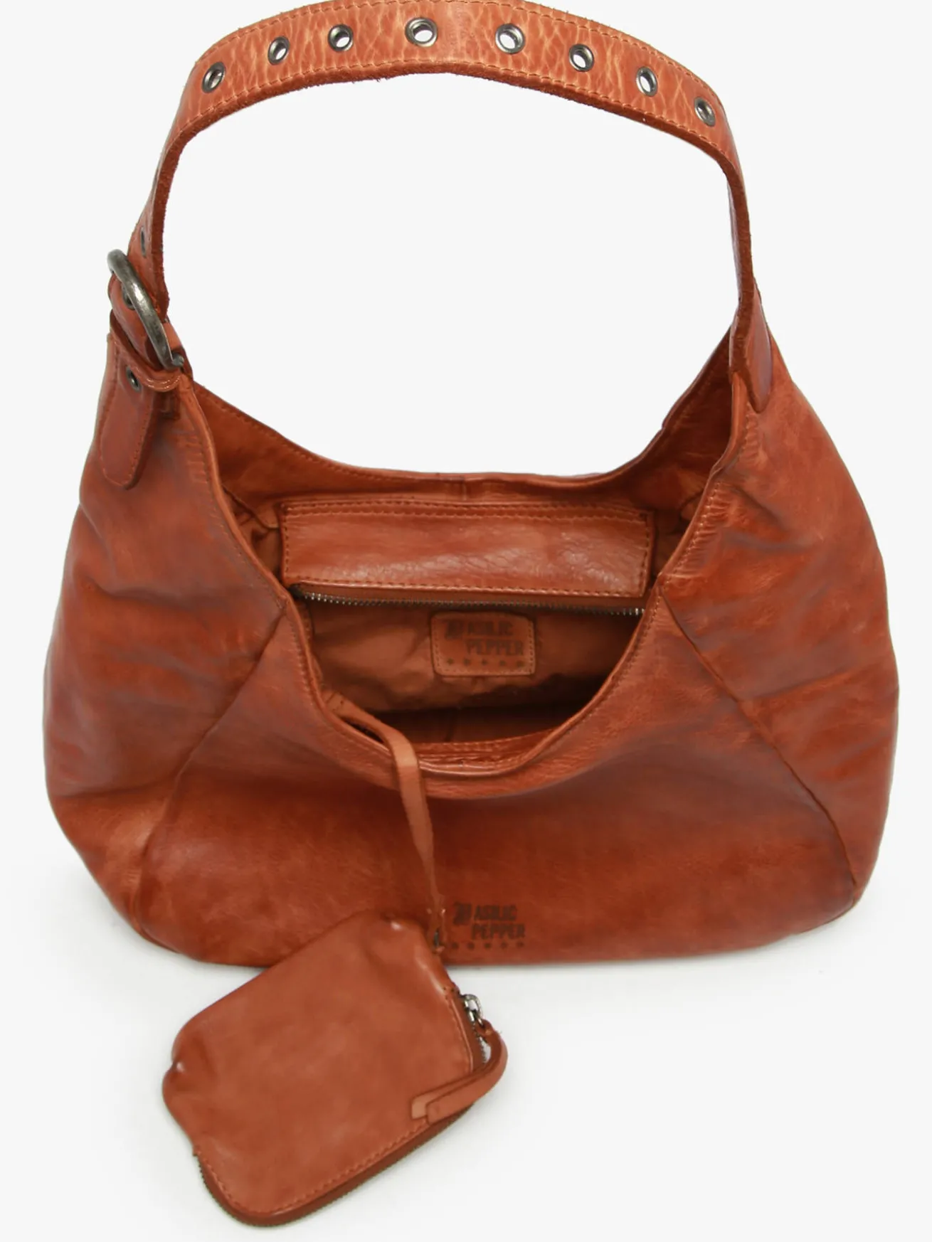 sac porté épaule Barcelone cuir BASILIC PEPPER