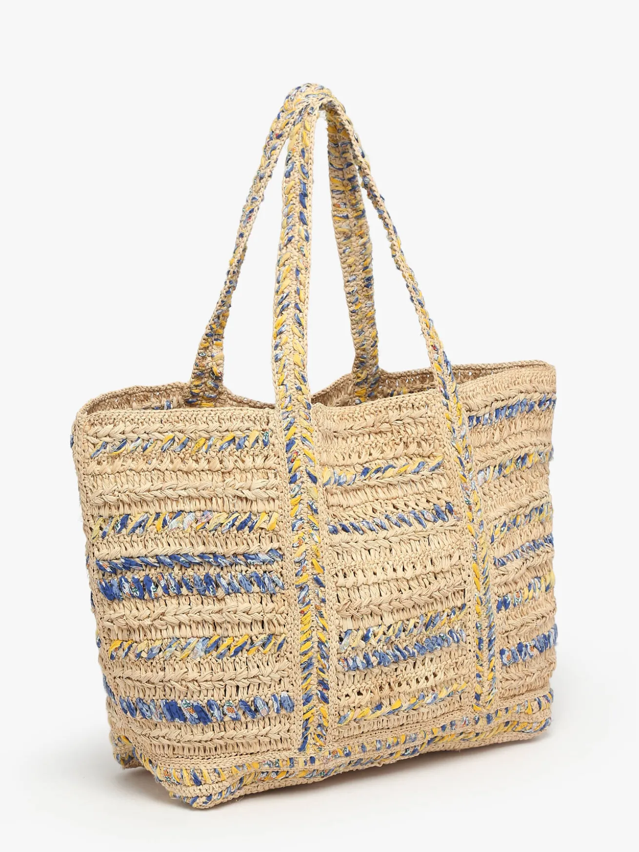 Sac porté épaule Cabas raphia raphia VANESSA BRUNO