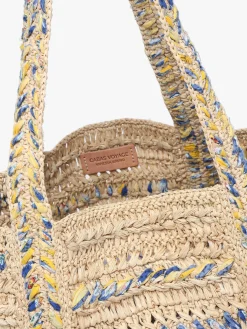 Sac porté épaule Cabas raphia raphia VANESSA BRUNO