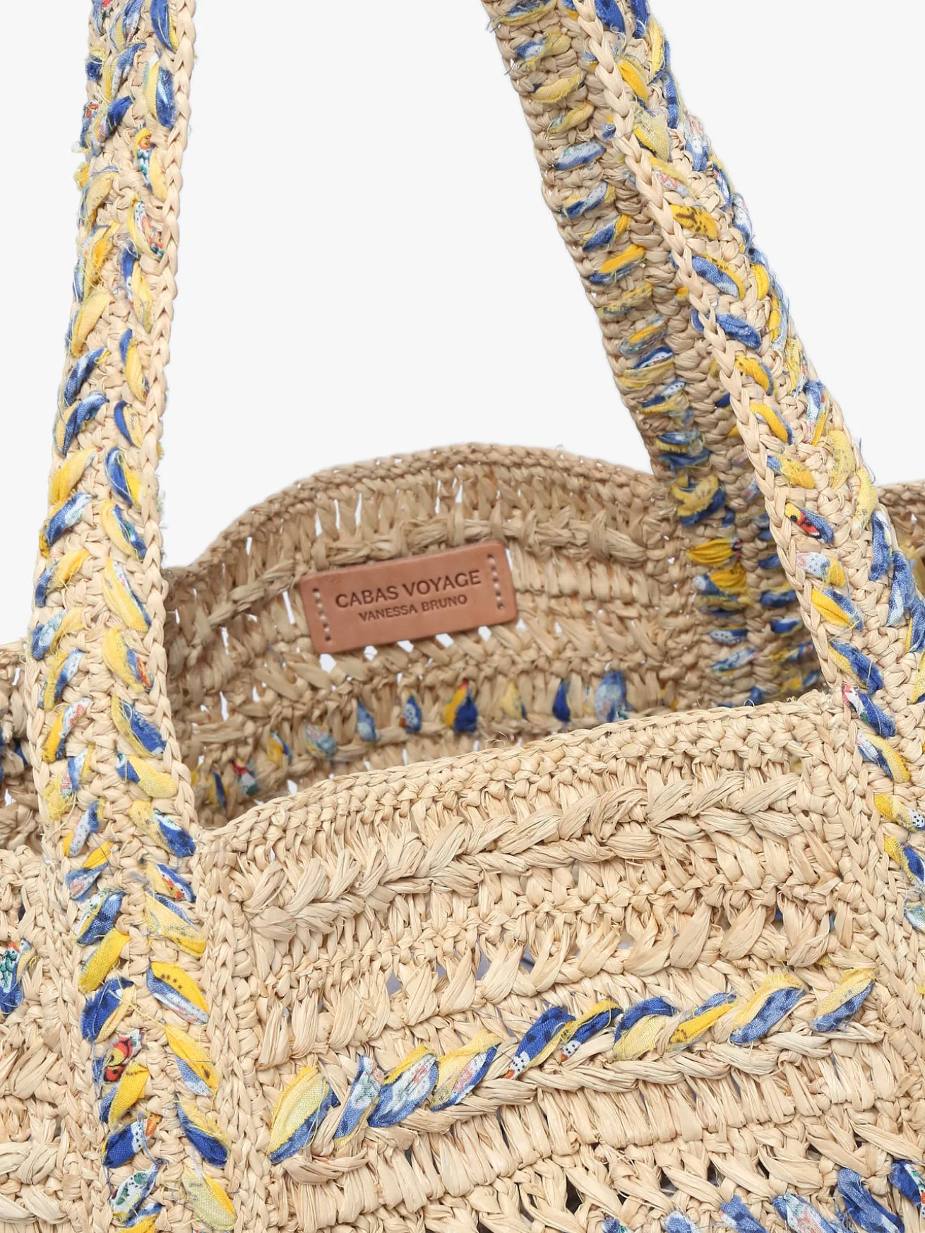 Sac porté épaule Cabas raphia raphia VANESSA BRUNO
