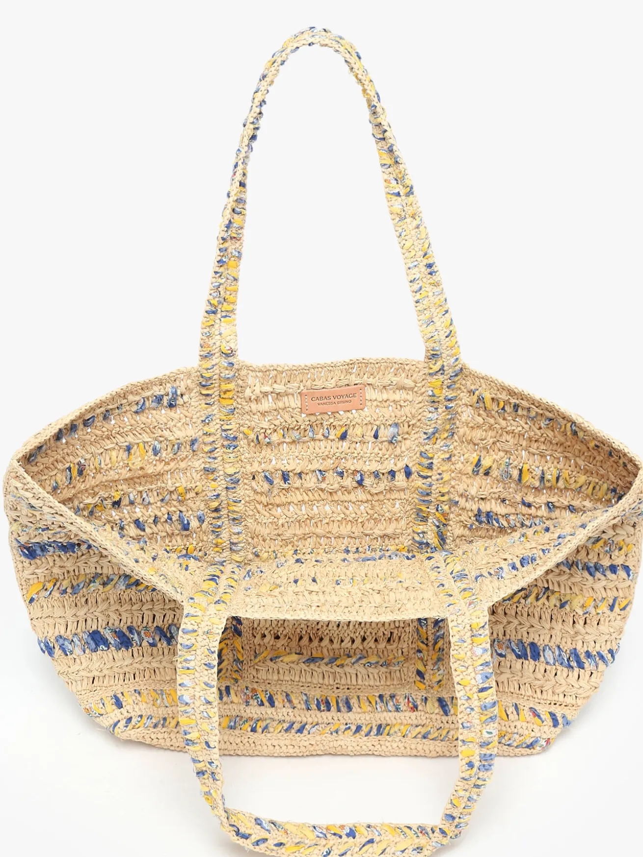 Sac porté épaule Cabas raphia raphia VANESSA BRUNO
