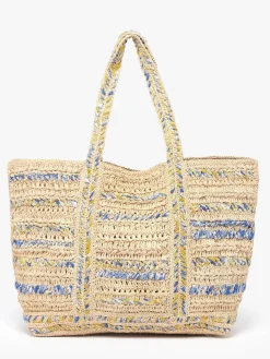 Sac porté épaule Cabas raphia raphia VANESSA BRUNO