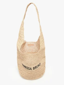sac porté épaule Cabas raphia raphia VANESSA BRUNO