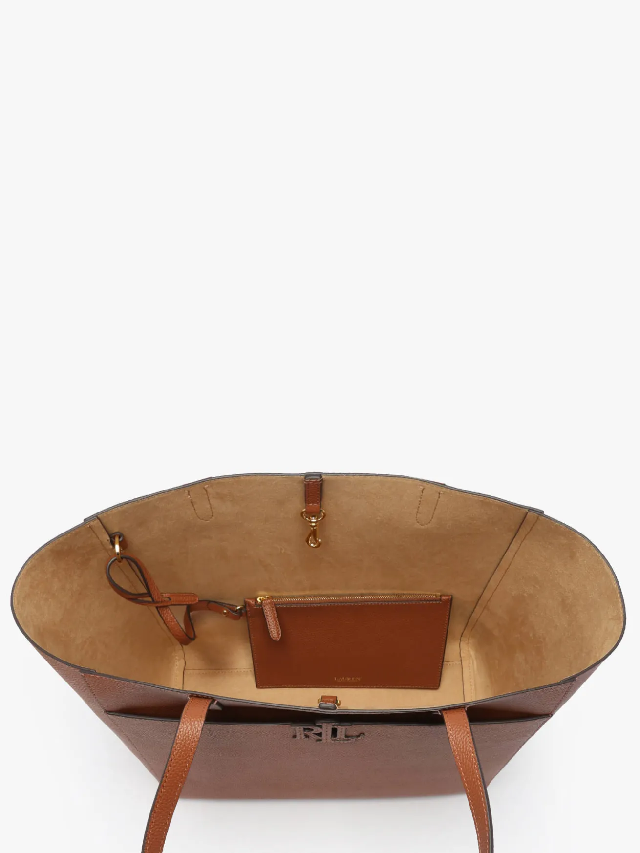 sac porté épaule Cameryn cuir LAUREN RALPH LAUREN