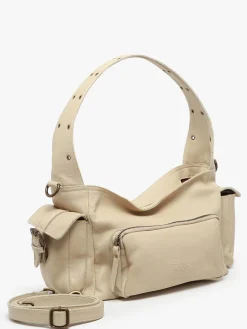 Sac porté épaule Cargo cuir BASILIC PEPPER