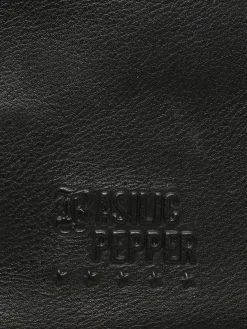 Sac porté épaule Cargo cuir BASILIC PEPPER