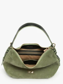 Sac porté épaule Carrie en cuir daim NATHAN BAUME