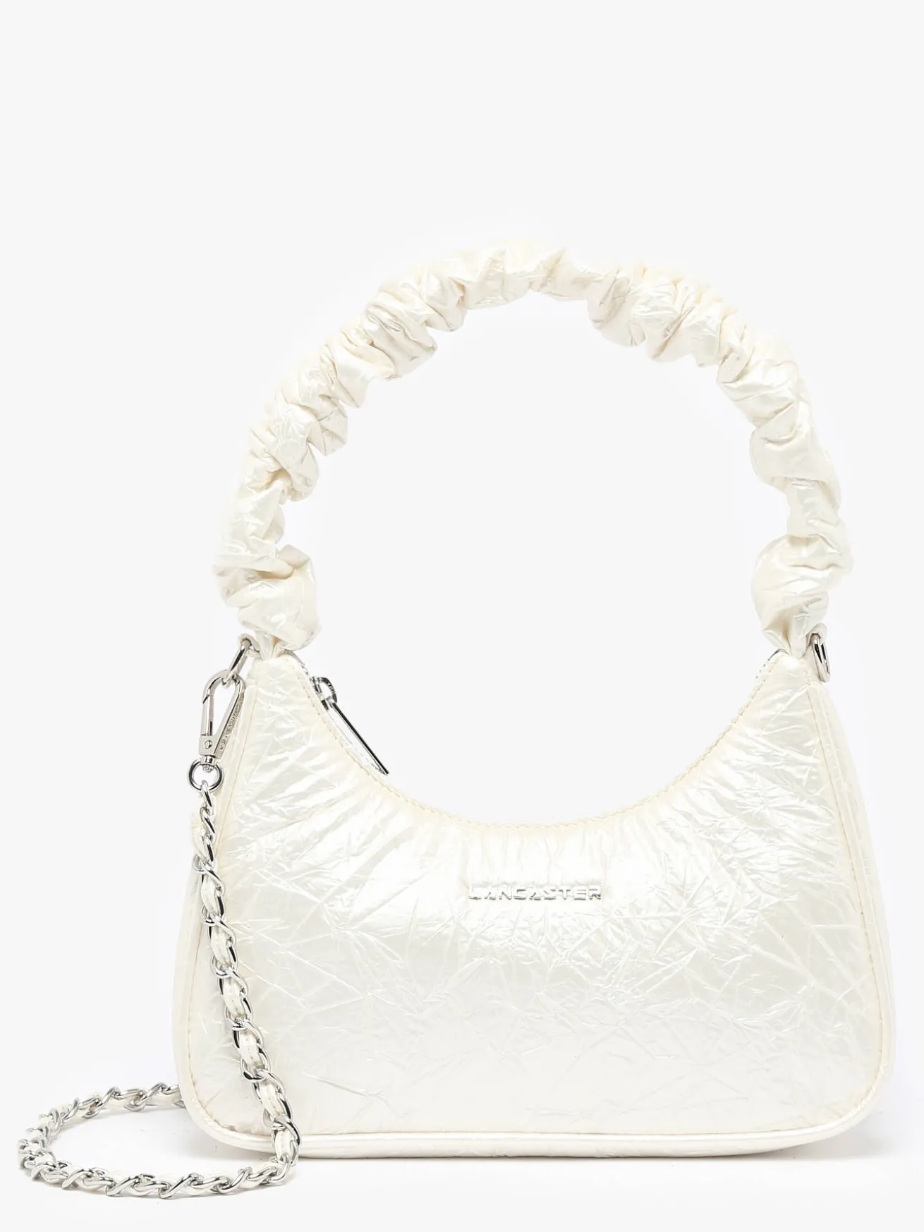 Sac porté épaule Chouchou nacre polyester LANCASTER