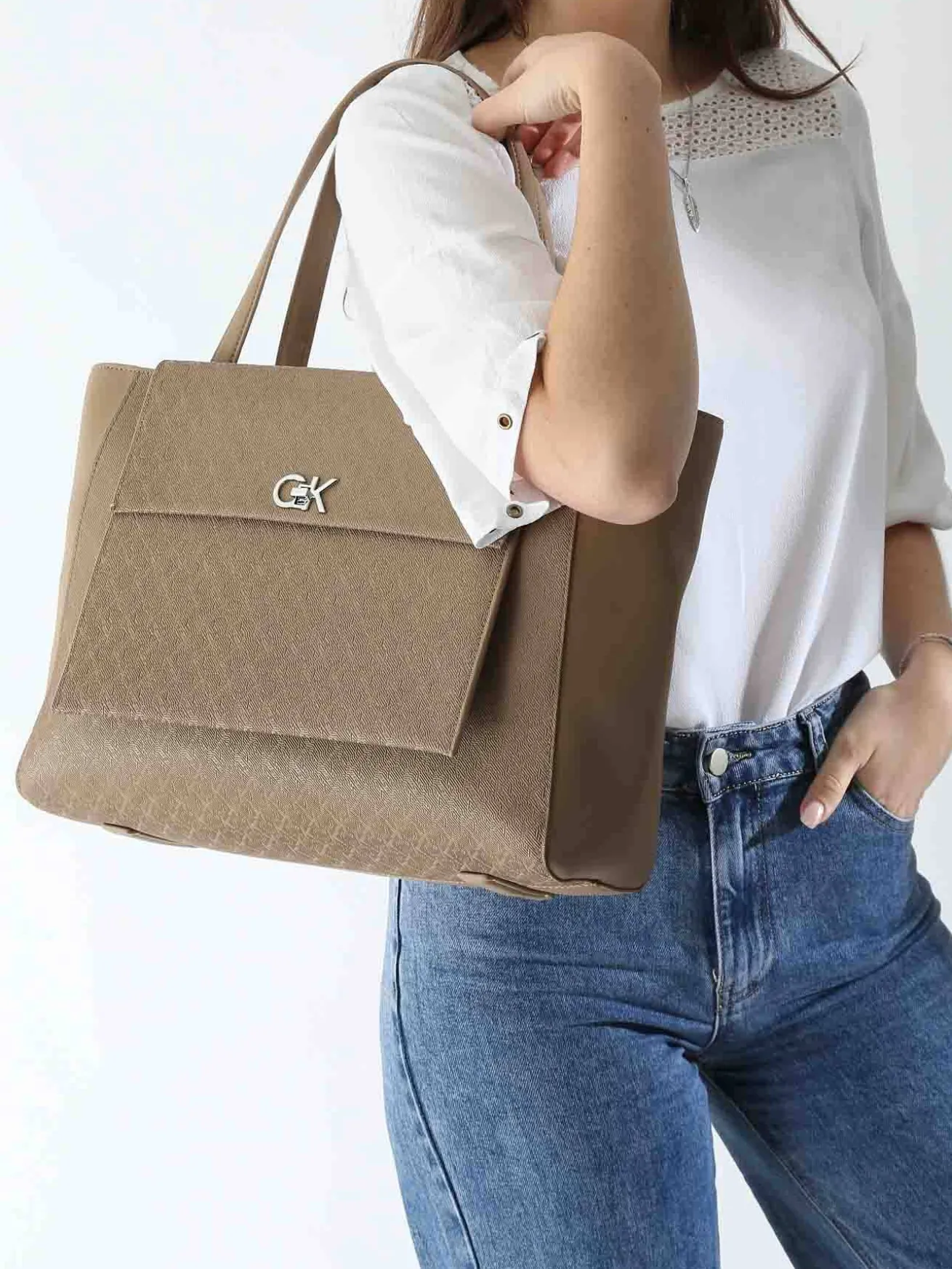 Sac porté épaule Ck medium CALVIN KLEIN JEANS