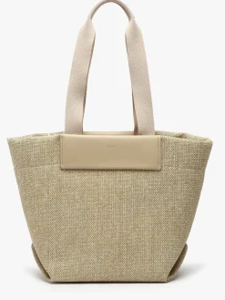 Sac porté épaule Ck raffia raphia CALVIN KLEIN JEANS