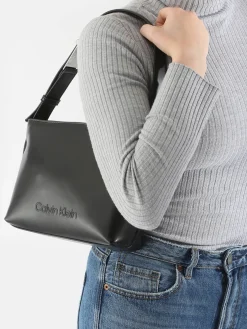 sac porté épaule Embossed logo polyester recyclé CALVIN KLEIN JEANS