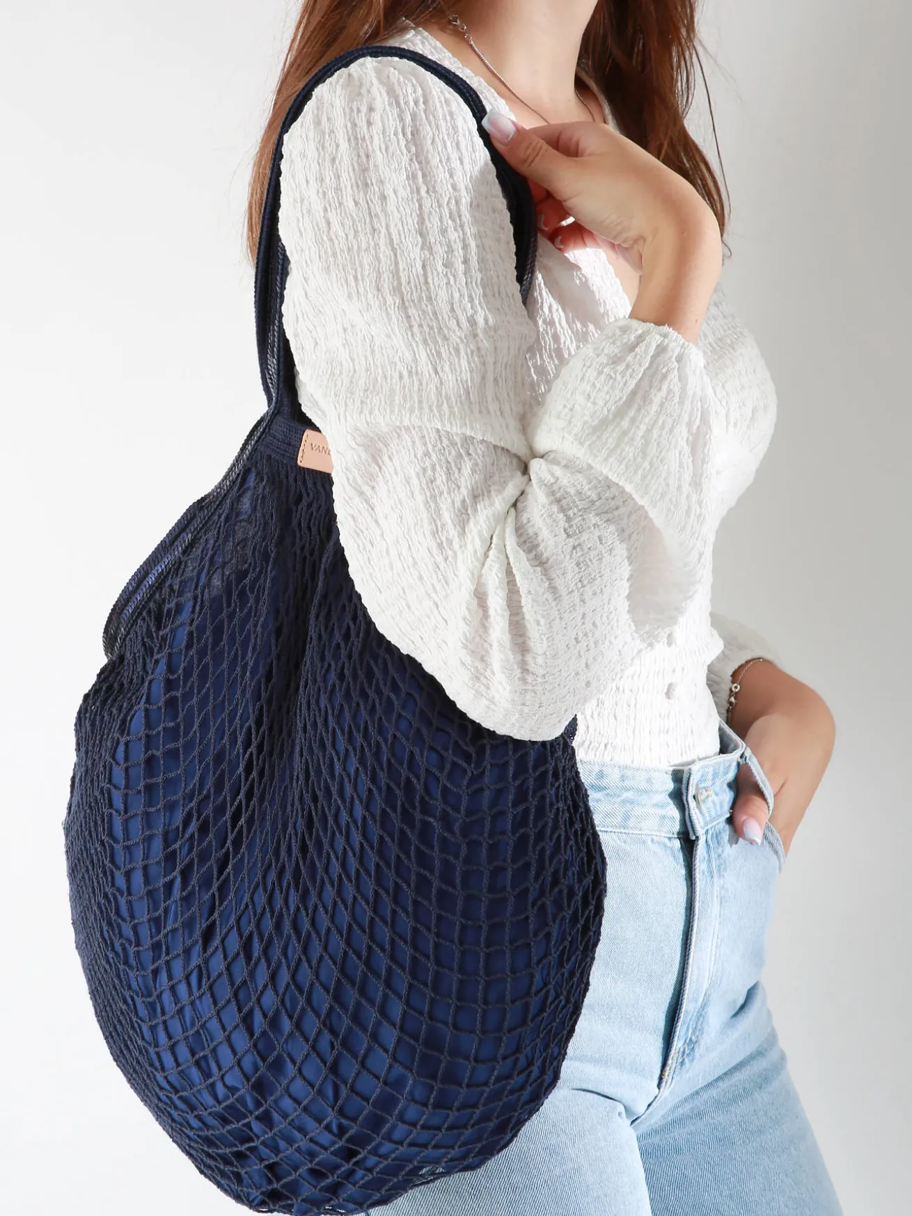 Sac porté épaule Filet coton VANESSA BRUNO