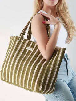 sac porté épaule Floral coton BINDI ATELIER