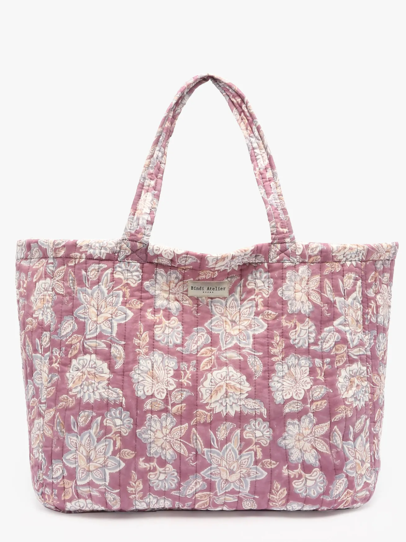 sac porté épaule Floral coton BINDI ATELIER