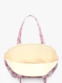 sac porté épaule Floral coton BINDI ATELIER