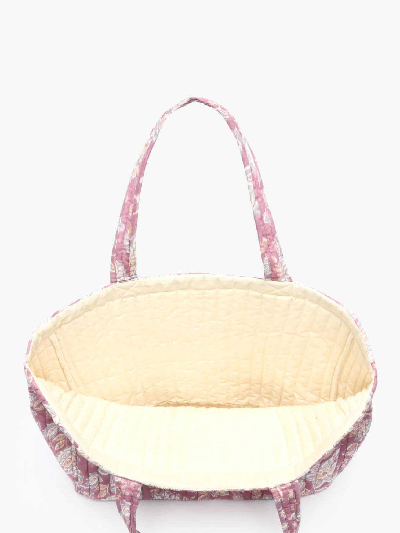 sac porté épaule Floral coton BINDI ATELIER