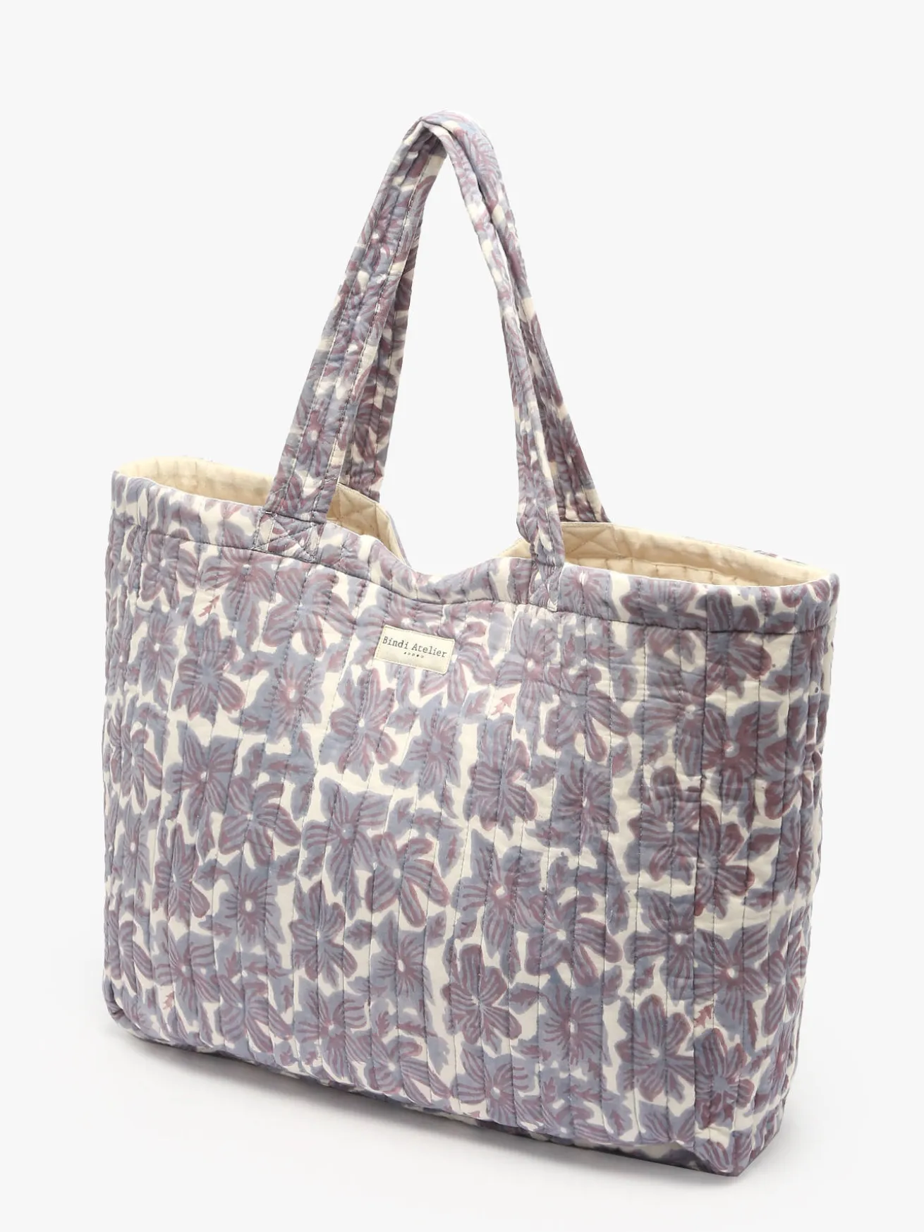 sac porté épaule Floral coton BINDI ATELIER