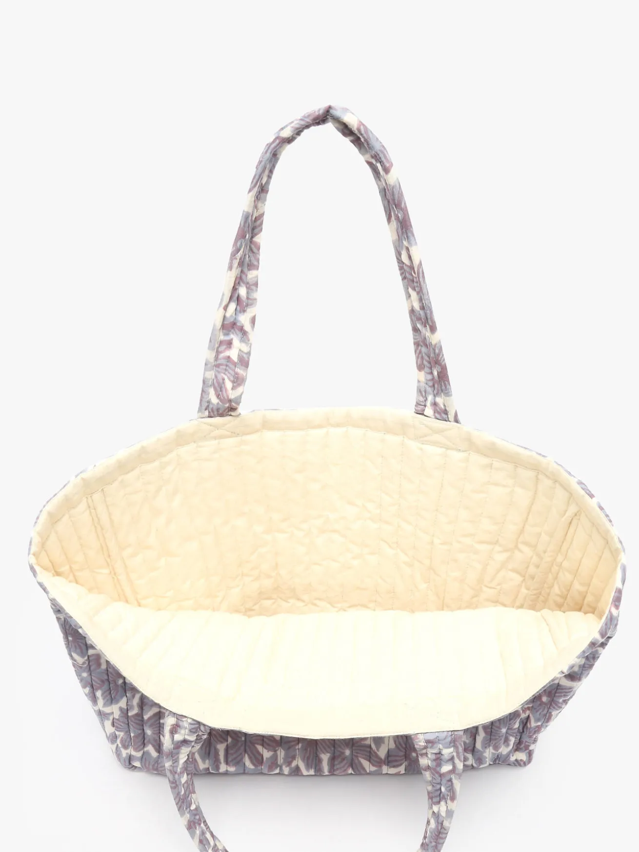 sac porté épaule Floral coton BINDI ATELIER