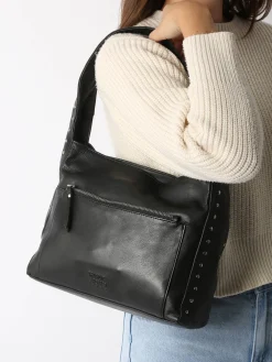 sac porté épaule Glam cuir BASILIC PEPPER