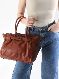 sac porté épaule Heritage cuir BIBA