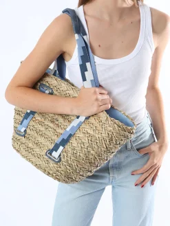 Sac porté épaule Holographique LE VOYAGE EN PANIER