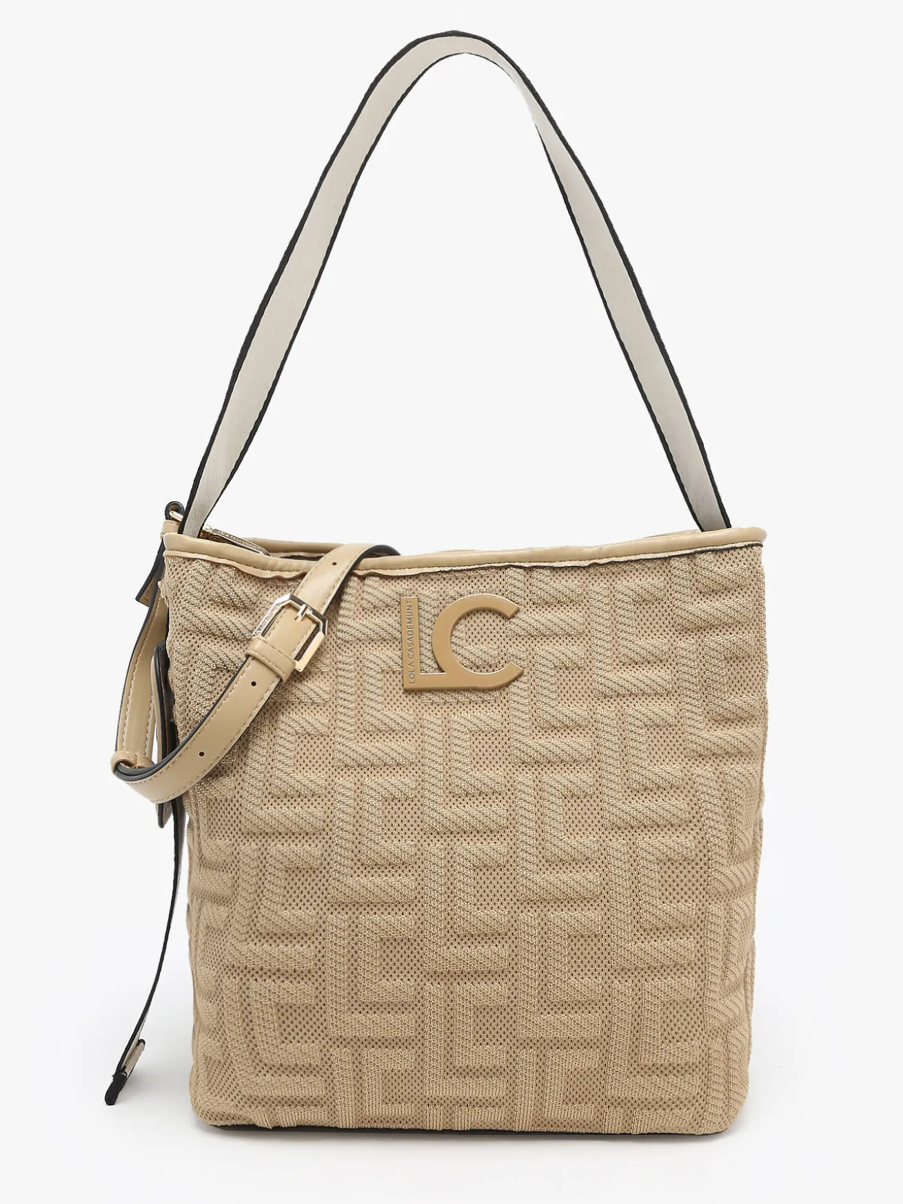 Sac porté épaule Logo polyester LOLA CASADEMUNT