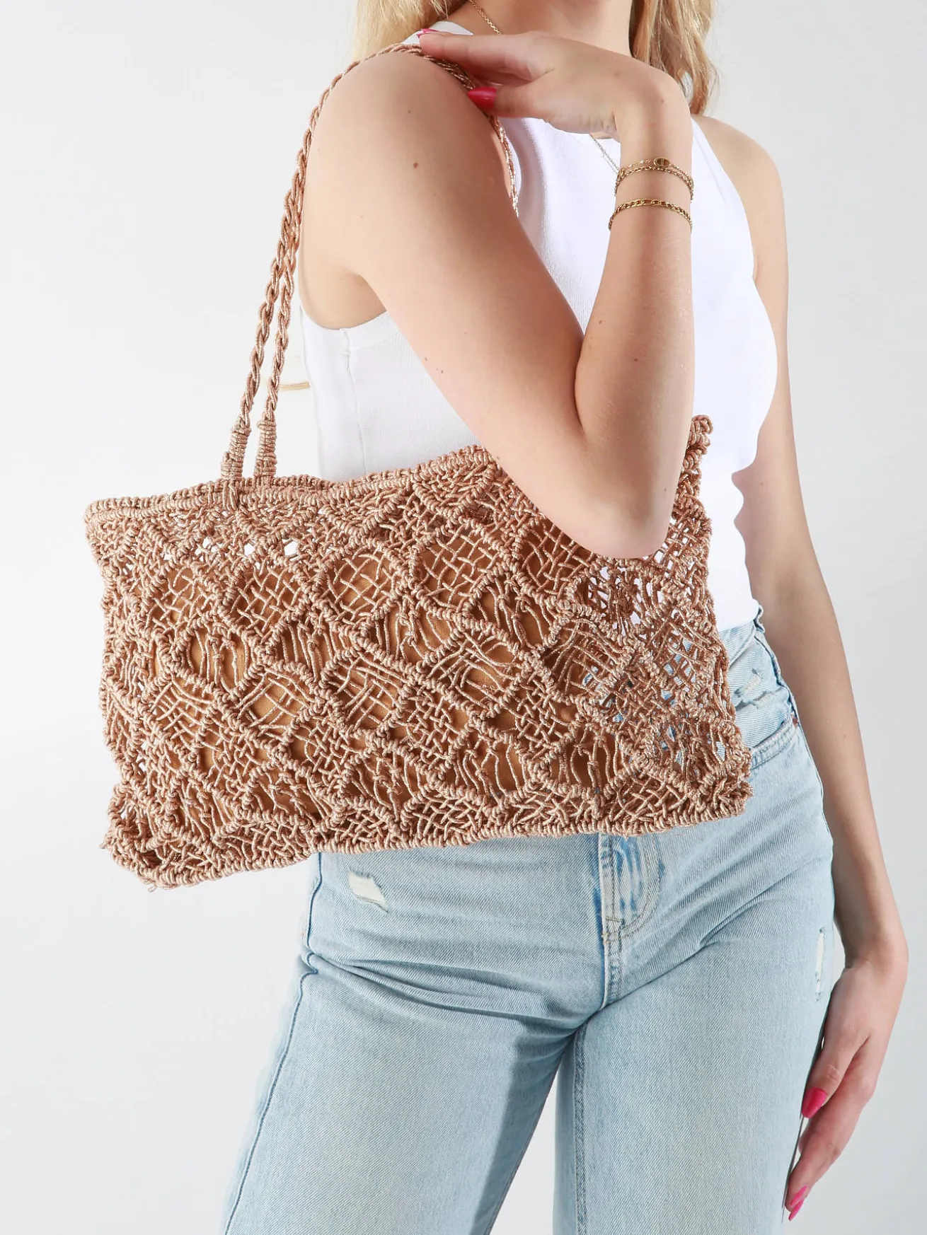 sac porté épaule Natural BIBA