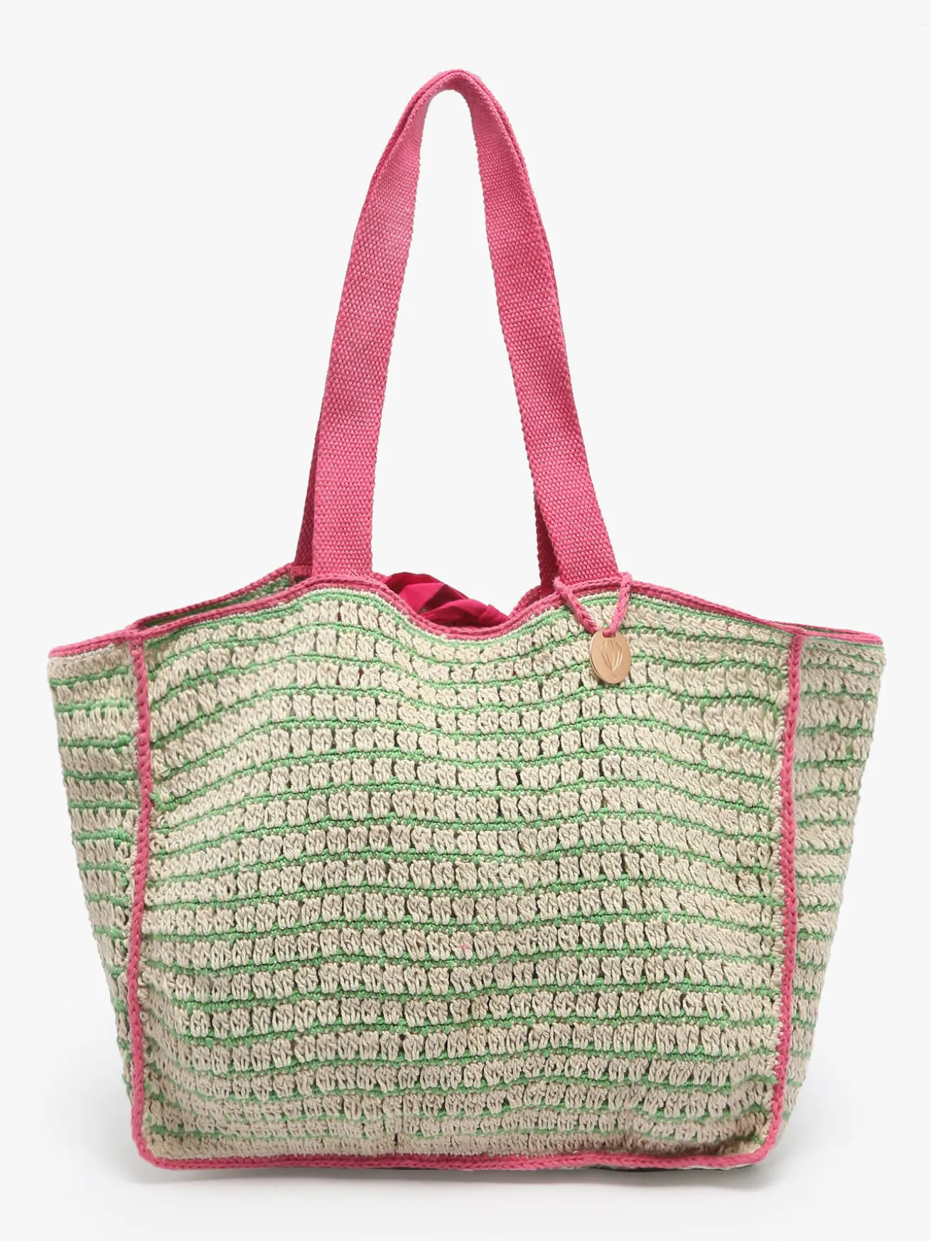 sac porté épaule Over the rainbow coton LE VOYAGE EN PANIER