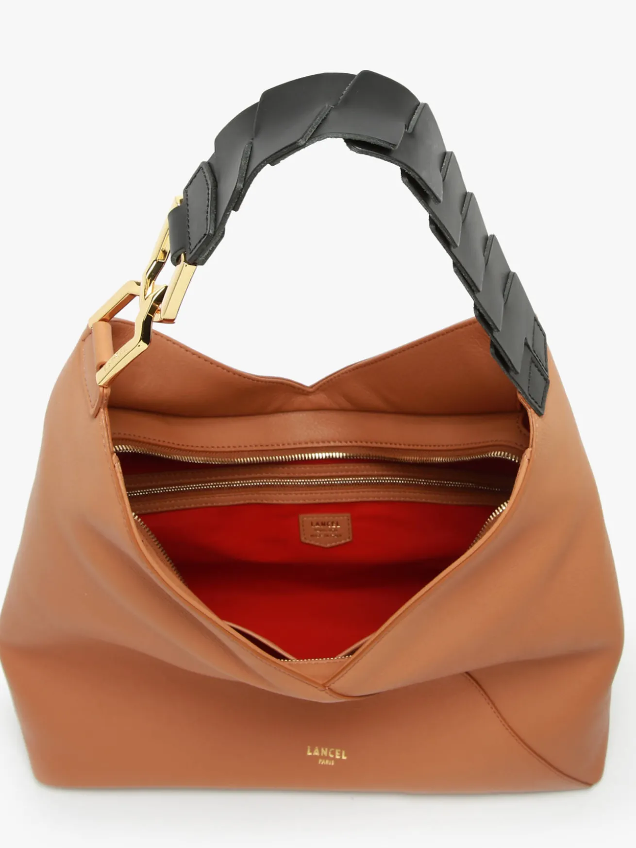 sac porté épaule Pagode cuir LANCEL