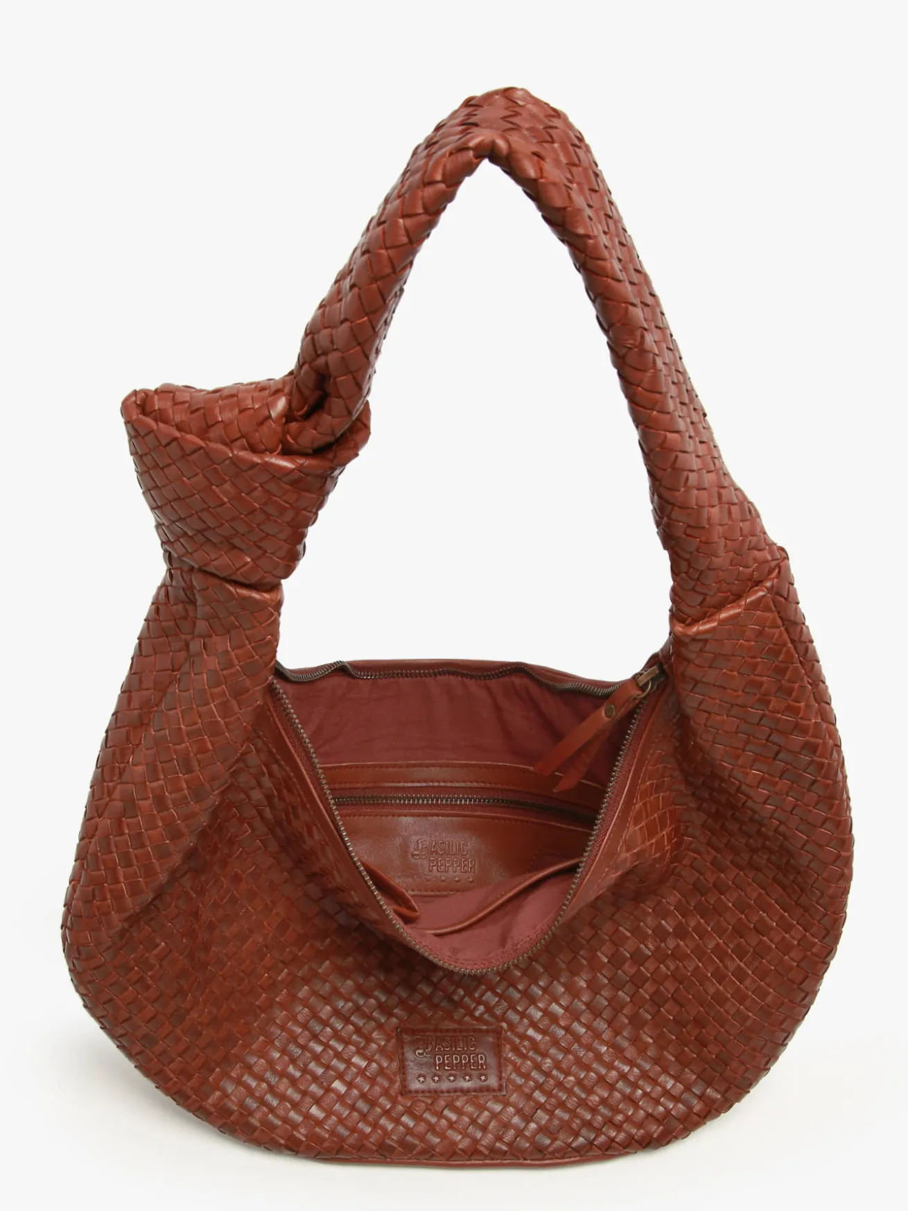 sac porté épaule Parma cuir BASILIC PEPPER