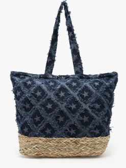 Sac porté épaule Saint barth coton MINIPRIX