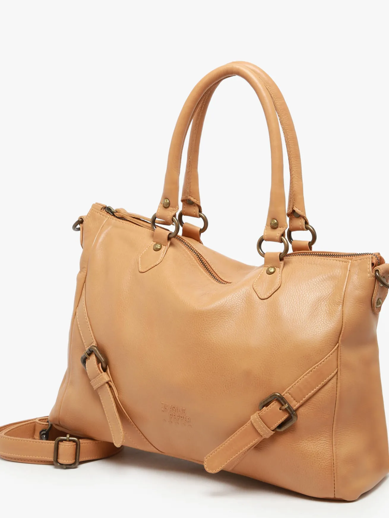 sac porté épaule Strappy cuir BASILIC PEPPER