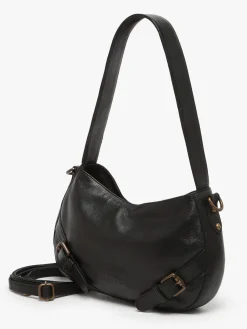 Sac porté épaule Strappy cuir BASILIC PEPPER