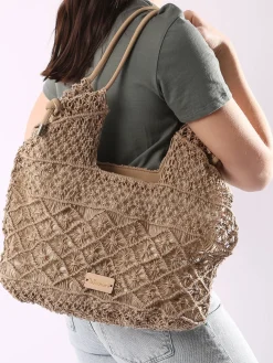 Sac porté épaule Tanaisie jute WOOMEN
