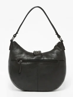 Sac porté épaule Toscane cuir BASILIC PEPPER