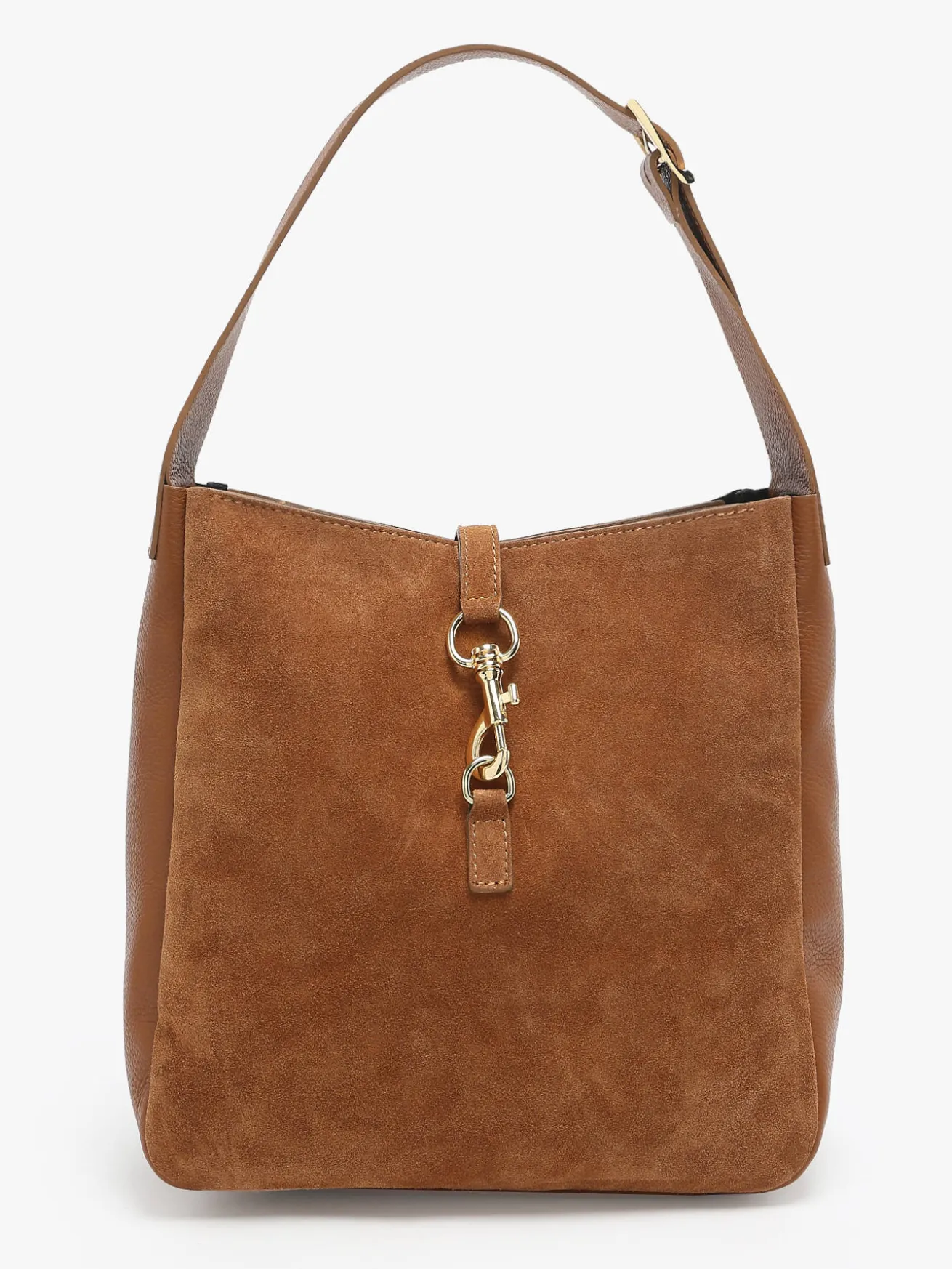 Sac porté épaule Velvet caviar cuir MILANO