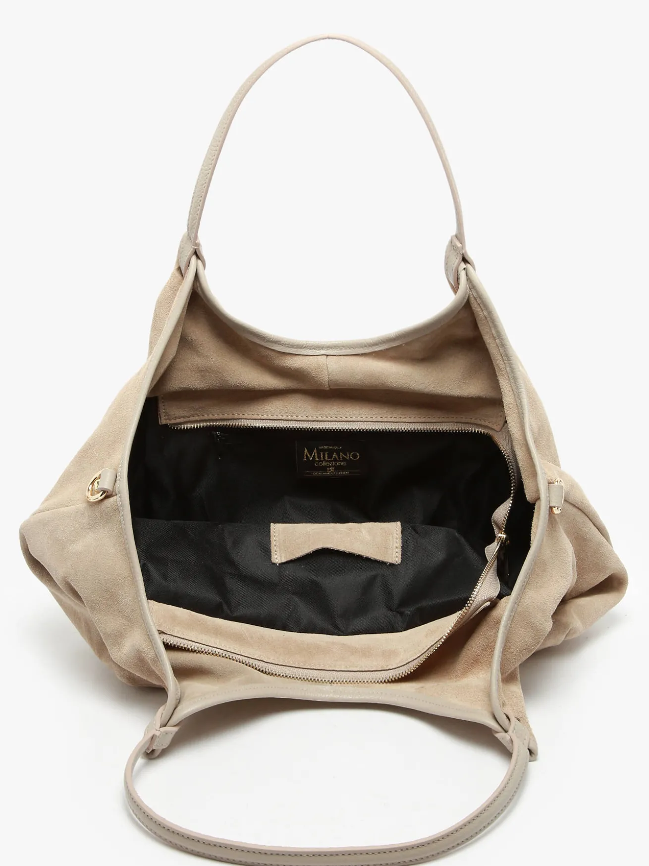 sac porté épaule Velvet caviar cuir MILANO